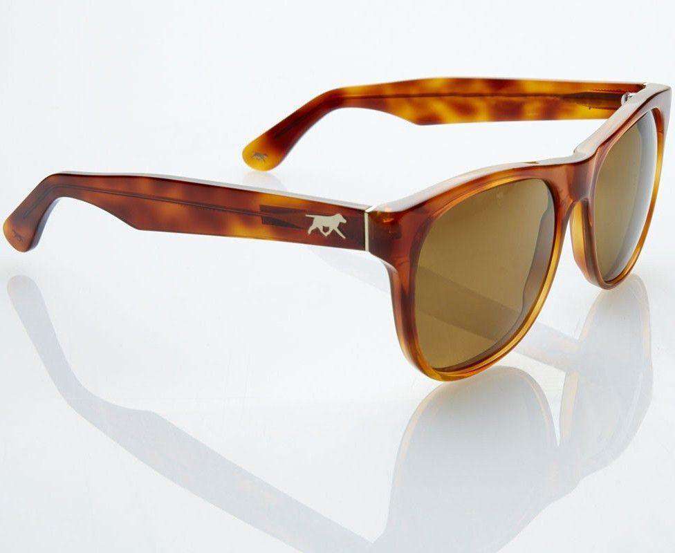 Bridges Sunglasses in Tortoise Shell by Red's Outfitters - Country Club Prep