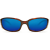 Brine Tortoise Shell Sunglasses with Blue Mirror 400G Lenses by Costa Del Mar - Country Club Prep