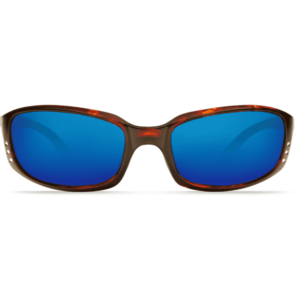 Brine Tortoise Shell Sunglasses with Blue Mirror 400G Lenses by Costa Del Mar - Country Club Prep