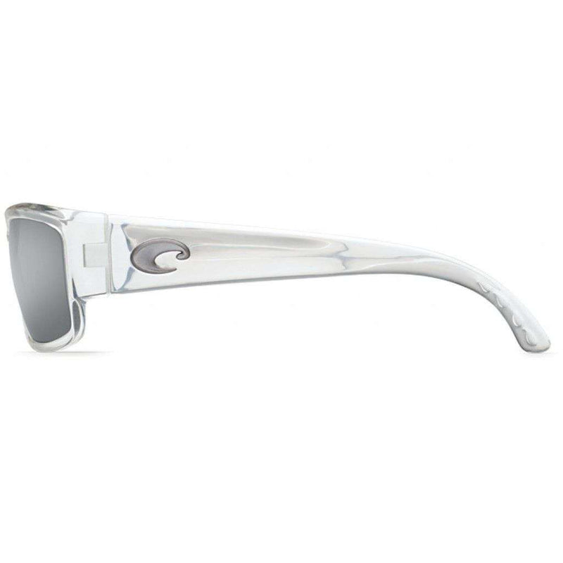 Caballito Crystal Sunglasses with Silver 580P Lenses by Costa Del Mar - Country Club Prep