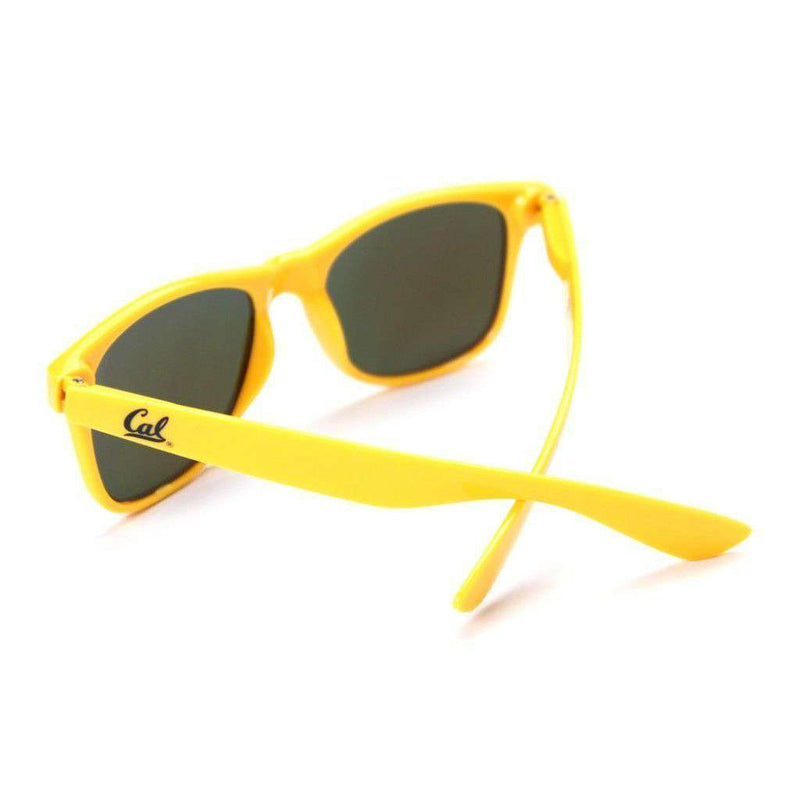 Cal-BerkeleyThrowback Sunglasses in Gold by Society43 - Country Club Prep