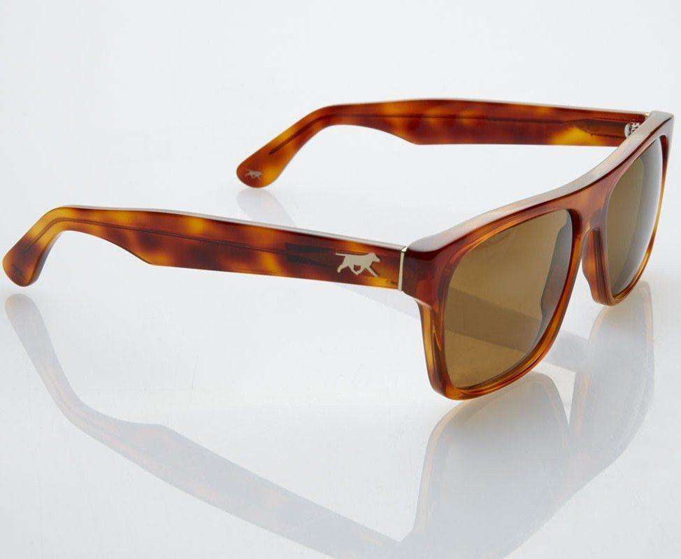 Campbell Polarized Sunglasses in Tortoise Shell by Red's Outfitters - Country Club Prep
