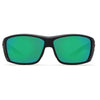 Cat Cay Blackout Sunglasses with Green Mirror 580P Lenses by Costa Del Mar - Country Club Prep