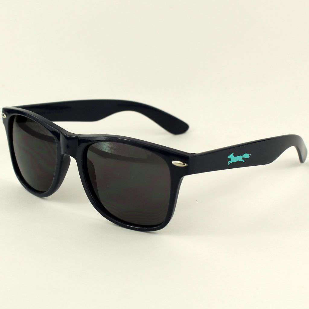 Country Club Prep "Longshanks" Sunglasses in Navy - Country Club Prep
