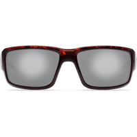 Fantail Tortoise Shell Sunglasses with Silver Mirror 580P Lenses by Costa Del Mar - Country Club Prep