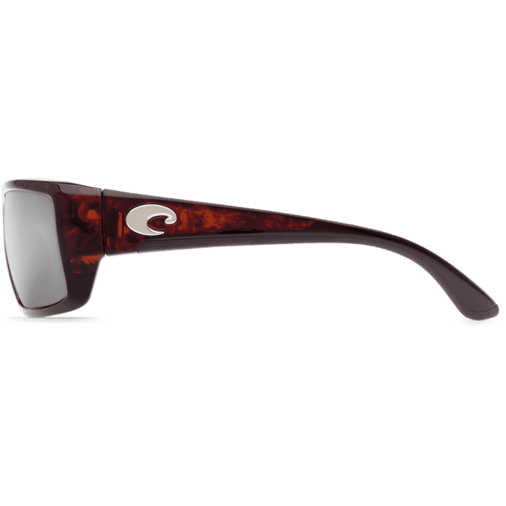 Fantail Tortoise Shell Sunglasses with Silver Mirror 580P Lenses by Costa Del Mar - Country Club Prep