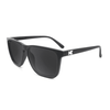 Fast Lane Matte Black Sunglasses with Smoke Lenses by Knockaround - Country Club Prep