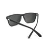 Fast Lane Matte Black Sunglasses with Smoke Lenses by Knockaround - Country Club Prep