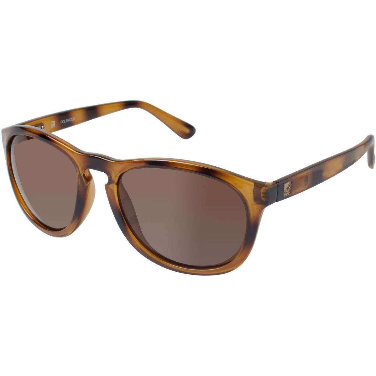 Fenwick Polarized Sunglasses in Brown and Tortoise Fade by Sperry - Country Club Prep