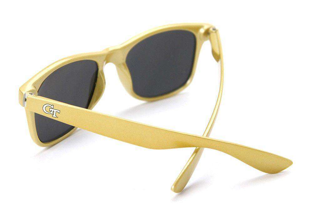 Georgia Tech Throwback Sunglasses in Yellow by Society43 - Country Club Prep