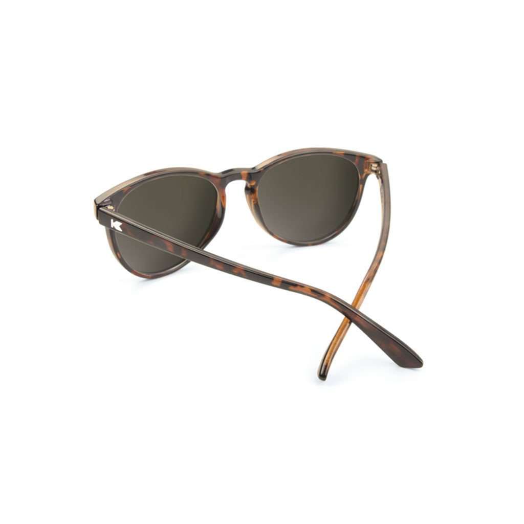 Glossy Tortoise Shell Mai Tais with Amber Polarized Lenses by Knockaround - Country Club Prep