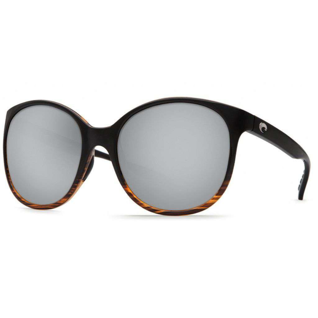 Goby Coconut Fade Sunglasses with Silver Mirror 580P Lenses by Costa Del Mar - Country Club Prep