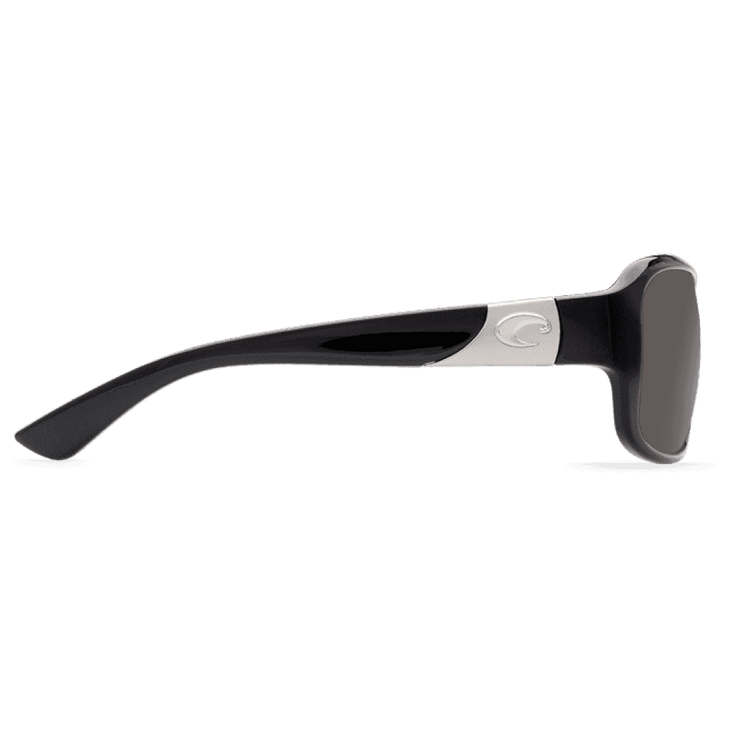 Inlet Black Sunglasses with Gray 580P Lenses by Costa Del Mar - Country Club Prep