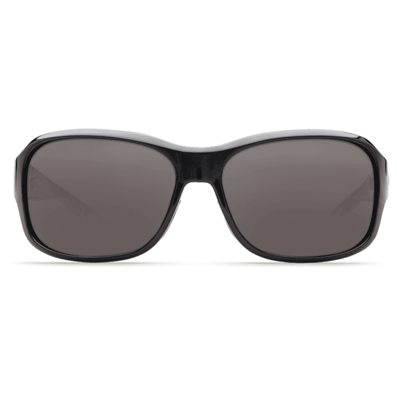 Inlet Black Sunglasses with Gray 580P Lenses by Costa Del Mar - Country Club Prep