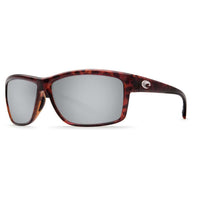 Mag Bay Tortoise Shell Sunglasses with Silver Mirror 580P Lenses by Costa Del Mar - Country Club Prep