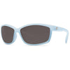 Manta Matte Ocean Sunglasses with Gray 580P Lenses by Costa Del Mar - Country Club Prep