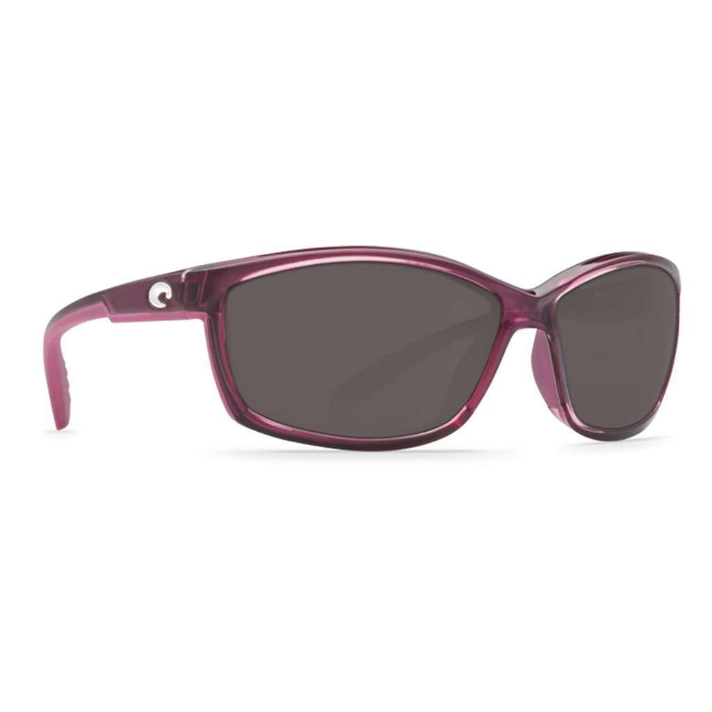 Manta Sunglasses in Orchid with Gray 580P Lenses by Costa Del Mar - Country Club Prep