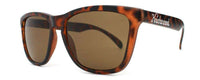 Matte Tortoise Shell Premium Sunglasses with Amber Lenses by Knockaround - Country Club Prep