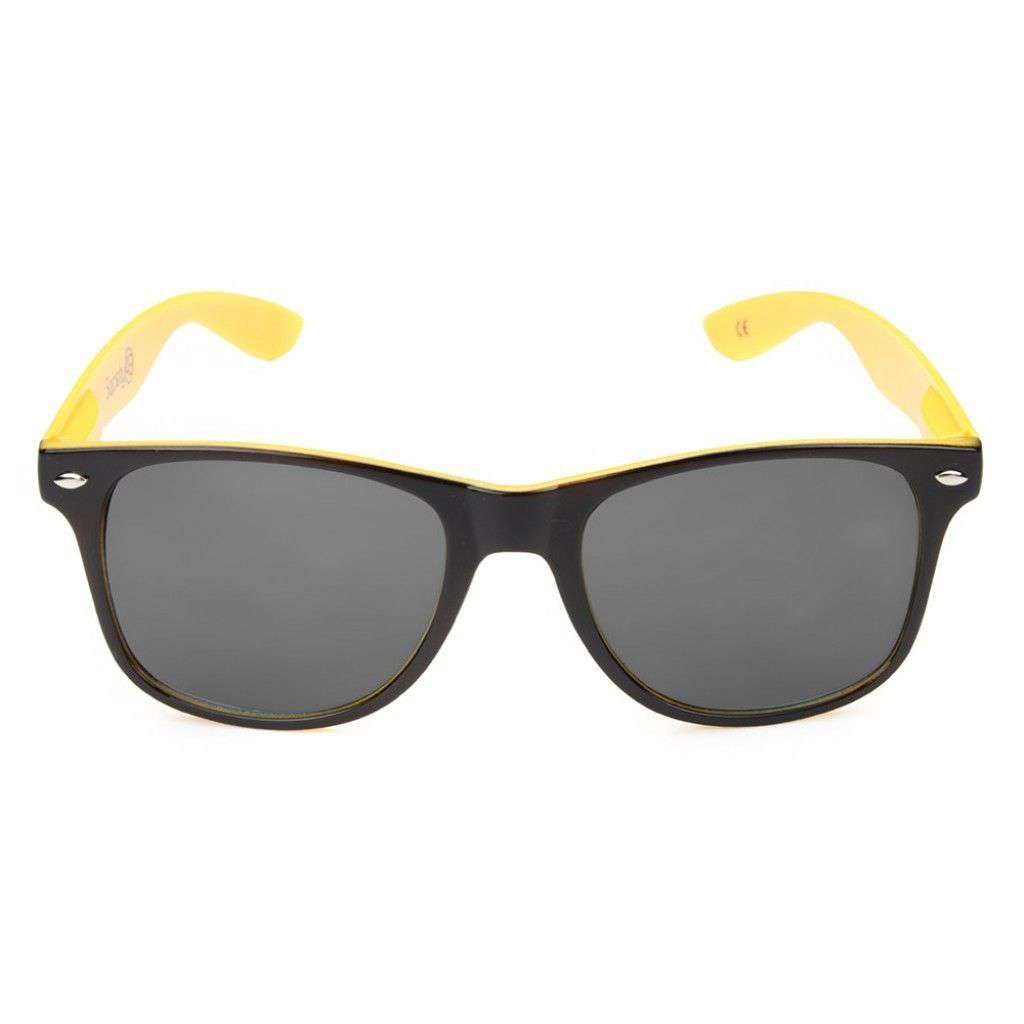 Missouri Tigers Throwback Sunglasses in Black and Yellow by Society43 - Country Club Prep