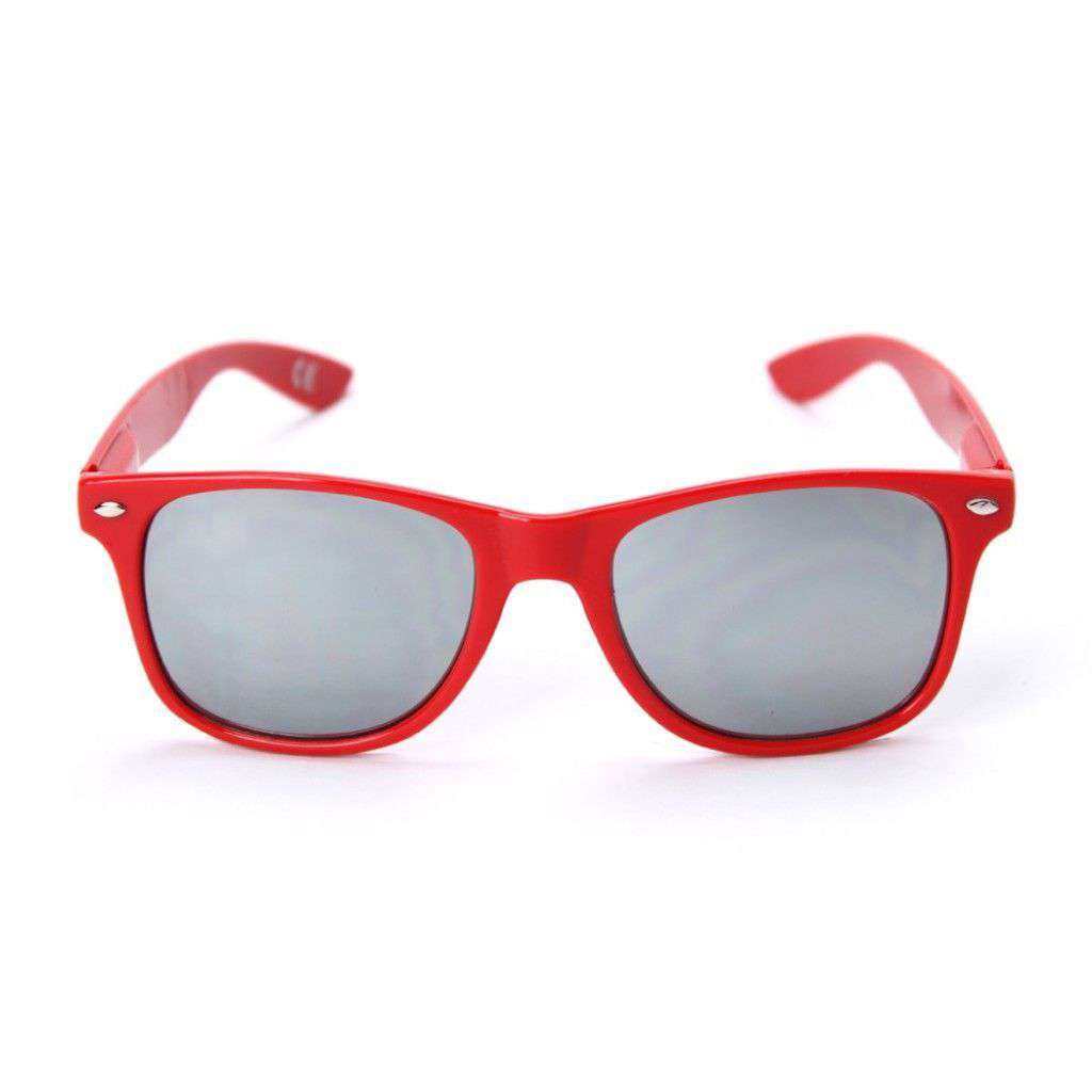 NC State Throwback Sunglasses in Red by Society43 - Country Club Prep