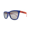 Orange & Blue Premium Sunglasses with Smoke Lenses by Knockaround - Country Club Prep