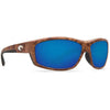 Saltbreak Sunglasses in Gunstock with Blue Mirror 400G Lenses by Costa Del Mar - Country Club Prep