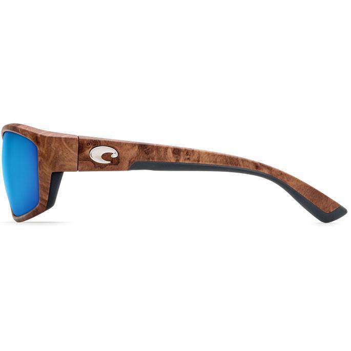 Saltbreak Sunglasses in Gunstock with Blue Mirror 400G Lenses by Costa Del Mar - Country Club Prep