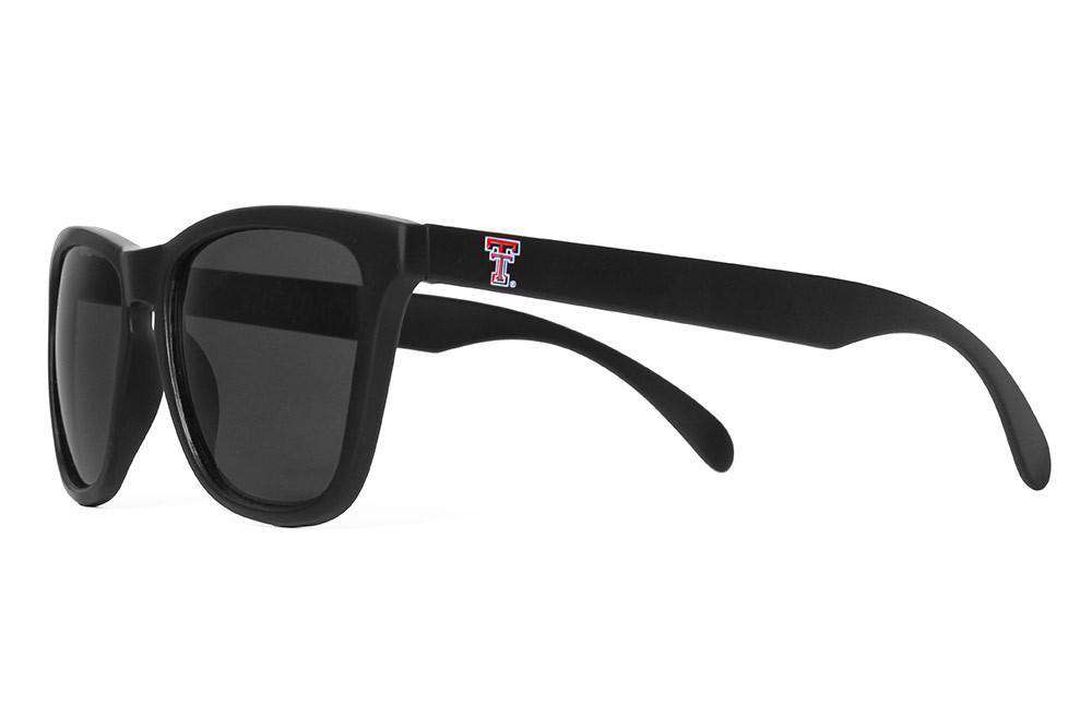 Texas Tech Throwback Sunglasses in Black by Society43 - Country Club Prep