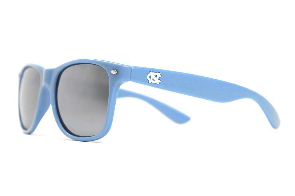 UNC Throwback Sunglasses in Blue by Society43 - Country Club Prep