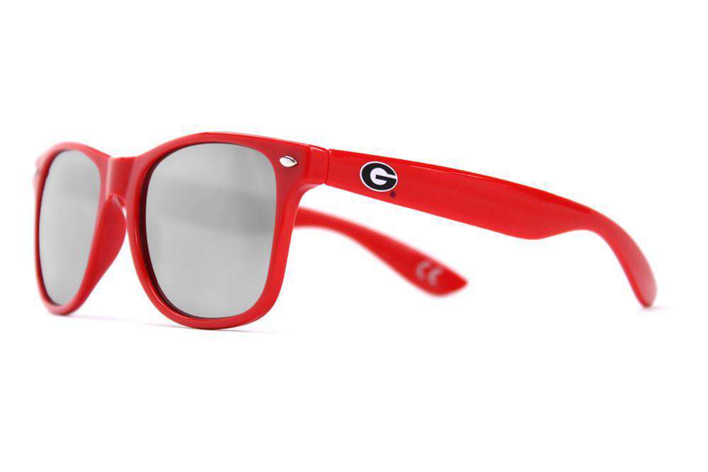 University of Georgia Throwback Sunglasses in Red by Society43 - Country Club Prep