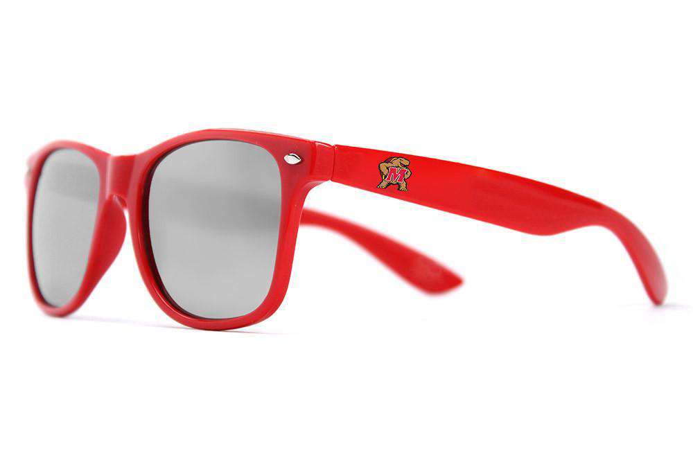 University of Maryland Throwback Sunglasses in Red by Society43 - Country Club Prep