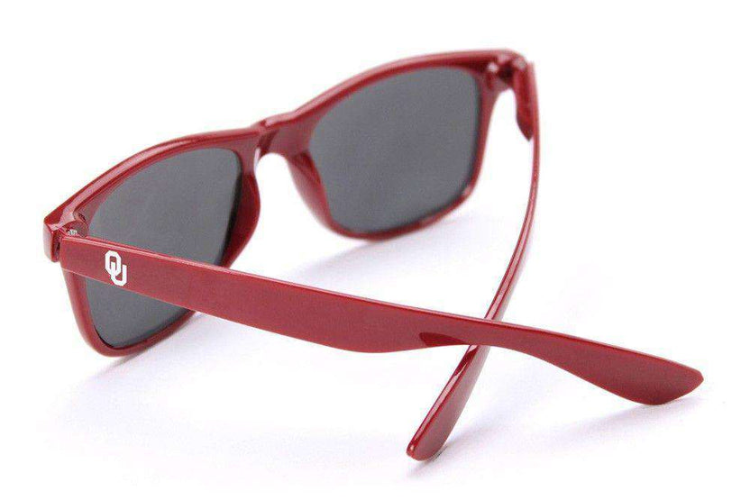Society43 University of Oklahoma Throwback Sunglasses in Red Country