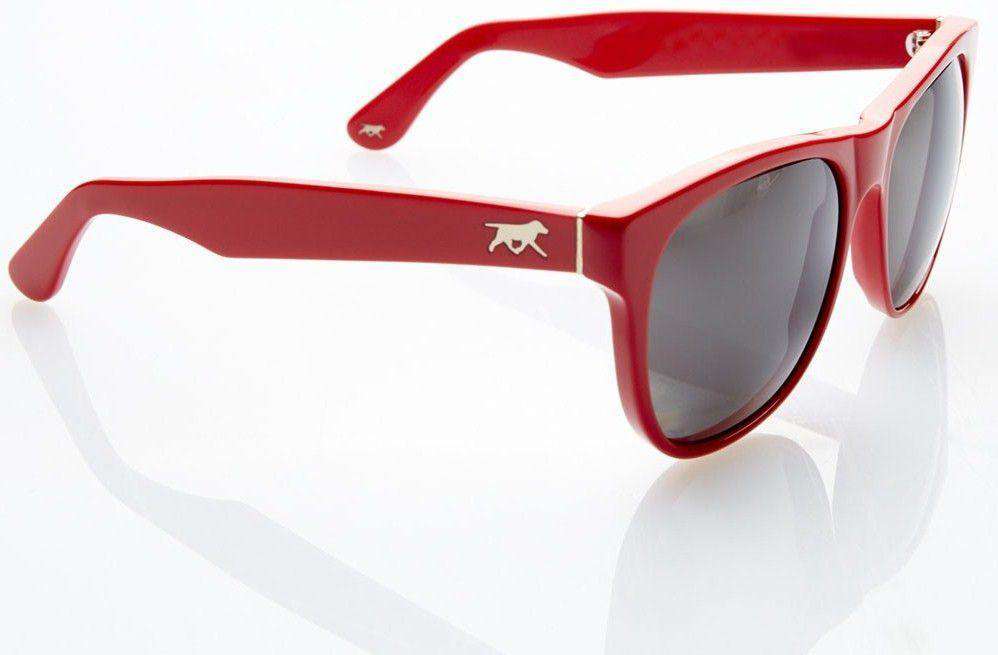 Whitner Sunglasses in Red by Red's Outfitters - Country Club Prep