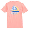 Sunset Sailing Reflection Tee Shirt by Southern Tide - Country Club Prep