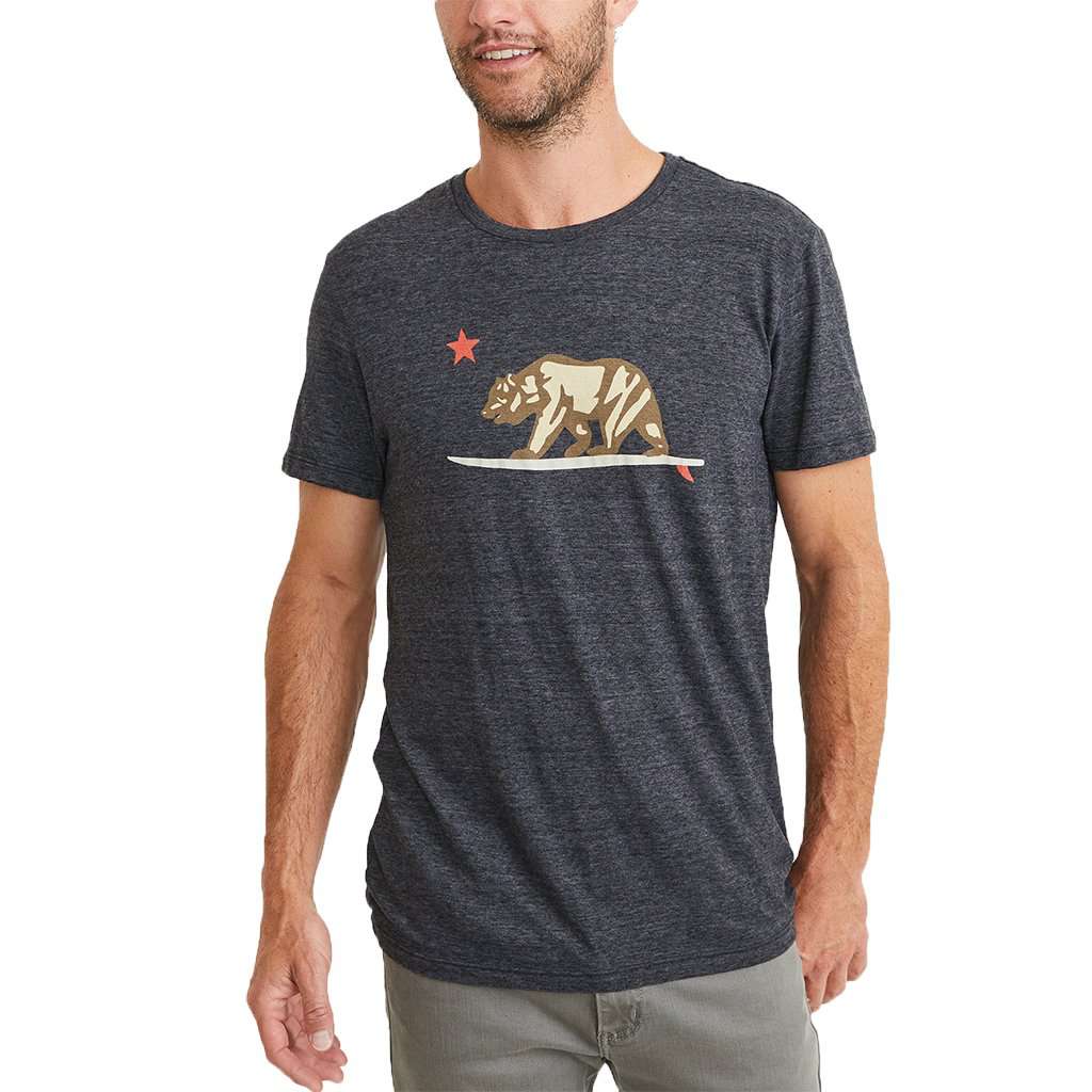 Surfing Bear Tee by Marine Layer - Country Club Prep