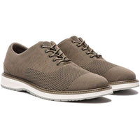 Men's Barry Oxford Knit in Khaki Melange & Gray by SWIMS - Country Club Prep
