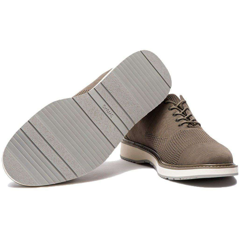Men's Barry Oxford Knit in Khaki Melange & Gray by SWIMS - Country Club Prep