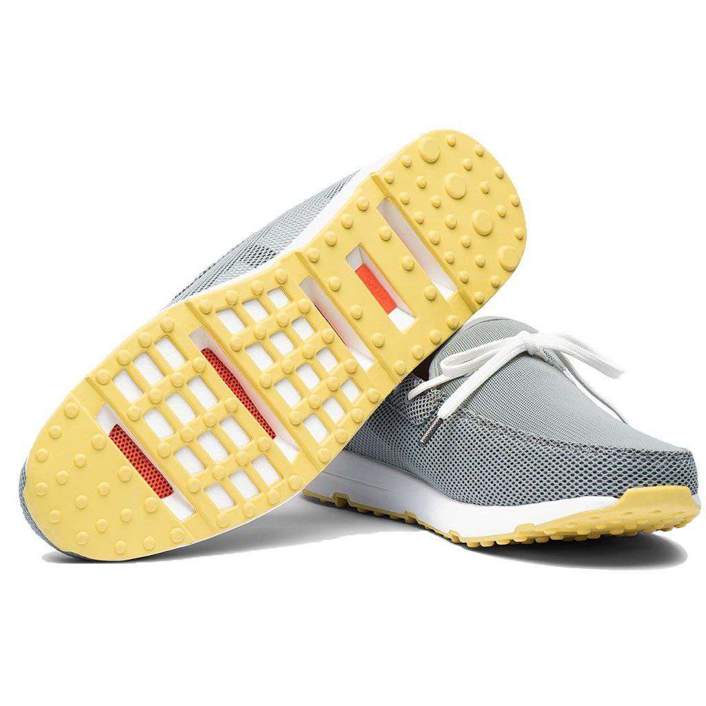 SWIMS Breeze Leap Laser Lace Loafer in Limestone, White  display picture 1