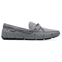 Men's Stride Lace Loafer in Gray & Gray Fleck by SWIMS - Country Club Prep