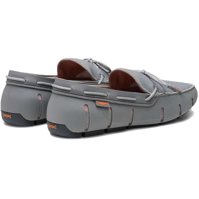 SWIMS Stride Lace Loafer in Gray & Gray Fleck â Country Club Prep
