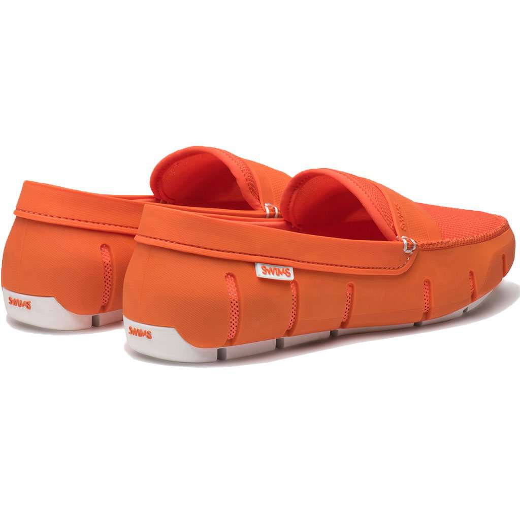 SWIMS Stride Single Band Keeper Loafer in Orange & White  display picture 2