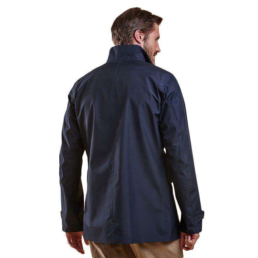 Tarbet Waterproof Rain Jacket in Navy by Barbour - Country Club Prep