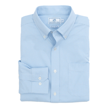 Coastal Cotton greyton gingham LS sport shirt main image 0