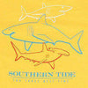 Boy's Best Fins Tee Shirt in Banana Cream by Southern Tide - Country Club Prep