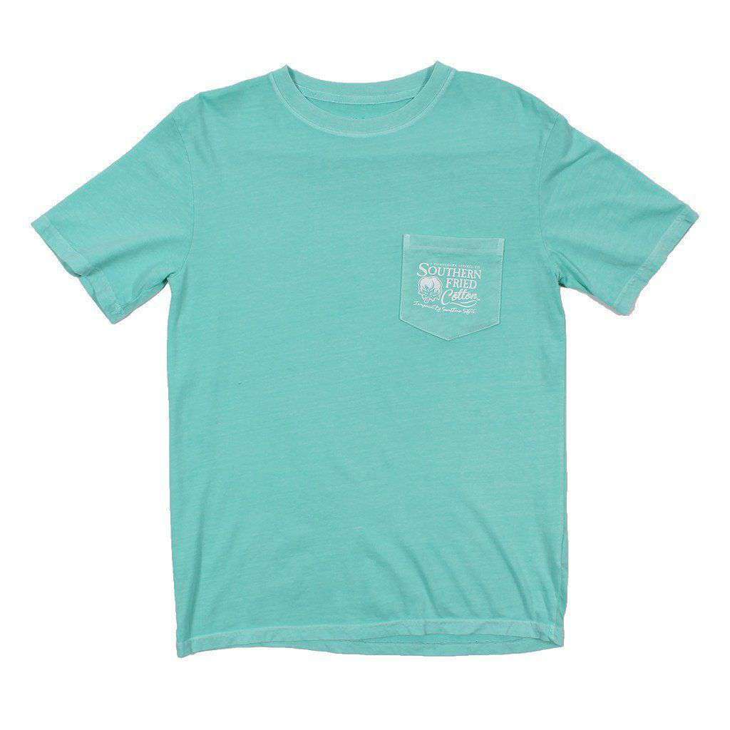 Coastal Pledge Tee in Mason Jar by Southern Fried Cotton - Country Club Prep