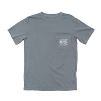 Don't Tread Tee in Chicken Wire Grey by Southern Fried Cotton - Country Club Prep