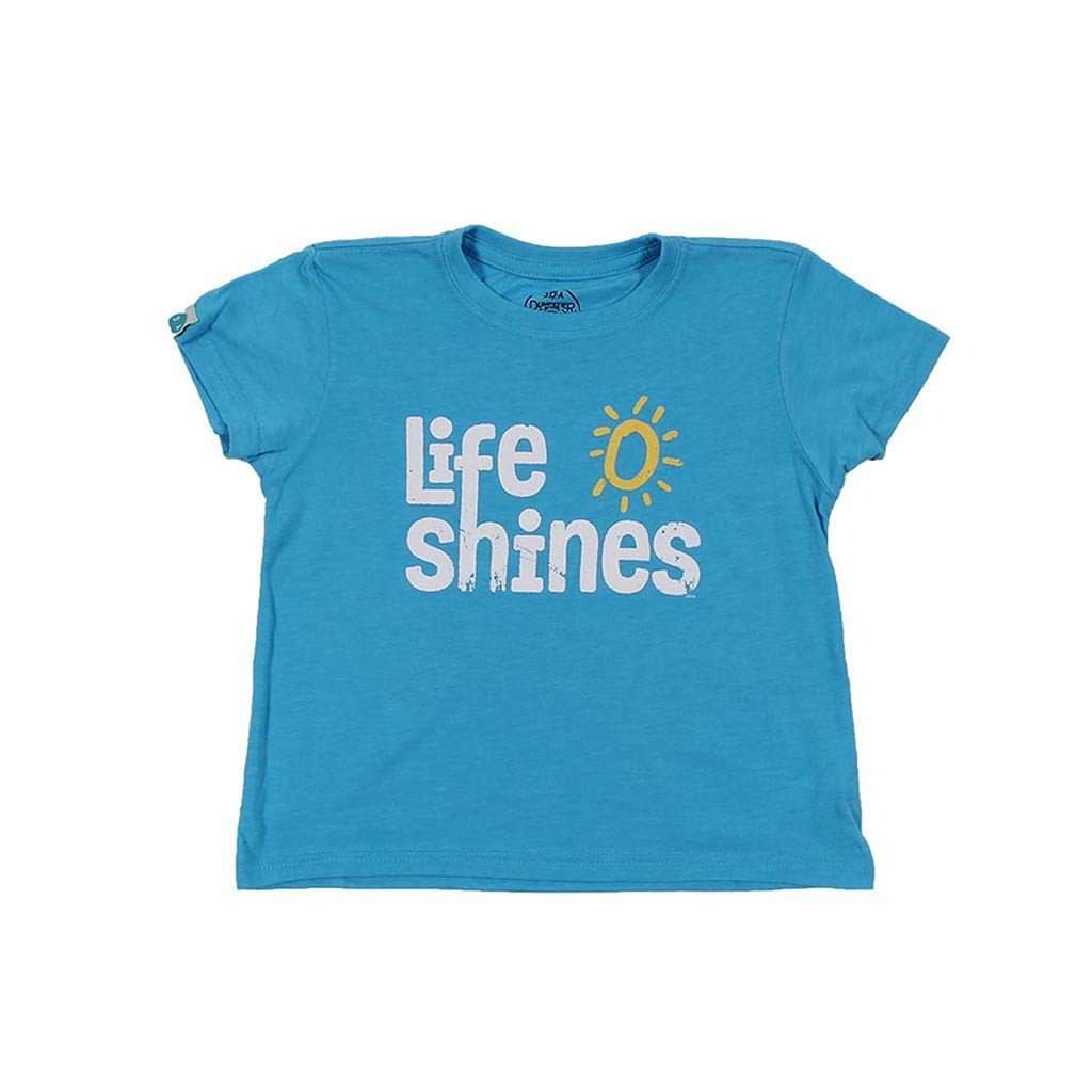 KIDS 30A Shines Recycled Tee in Blue – Country Club Prep
