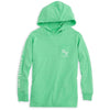 Kids Skipjack Long Sleeve Hoodie T-Shirt in Starboard by Southern Tide - Country Club Prep