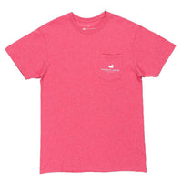 Magnolia Festival Series Tee in Washed Strawberry by Southern Marsh - Country Club Prep