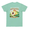 Peach Festival Series Tee in Washed Bimini Green by Southern Marsh - Country Club Prep